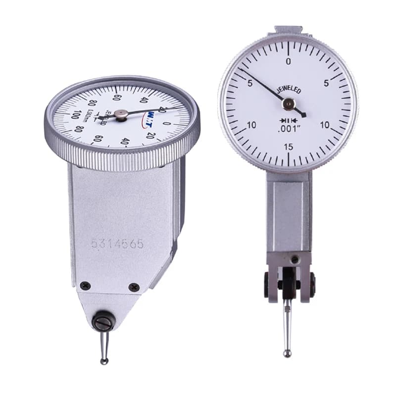 Dial Test Indicator | 0-0.8mm, 0-0.2mm, 0-1.6mm | Long Probe, Tilted Face - Thumbnail 2