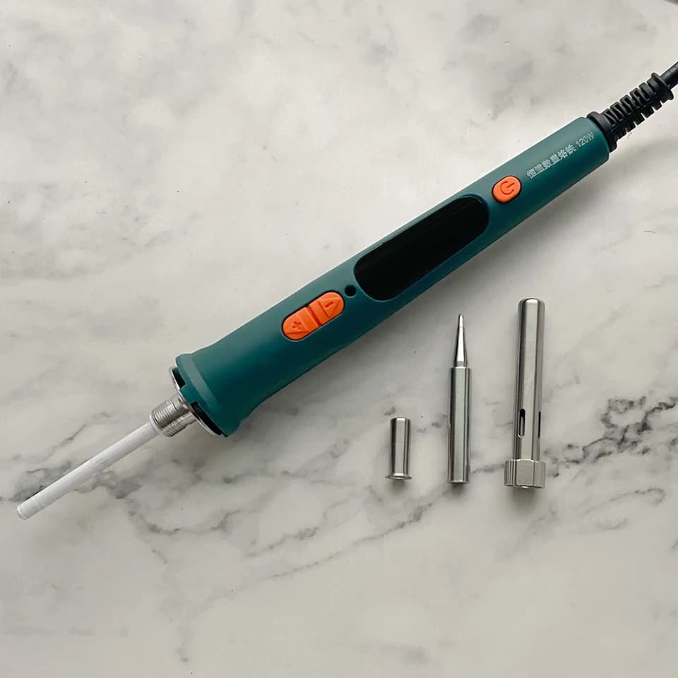 Soldering Iron Kit | 120W Power | Dual Calibration 200-600C Range - Thumbnail 5