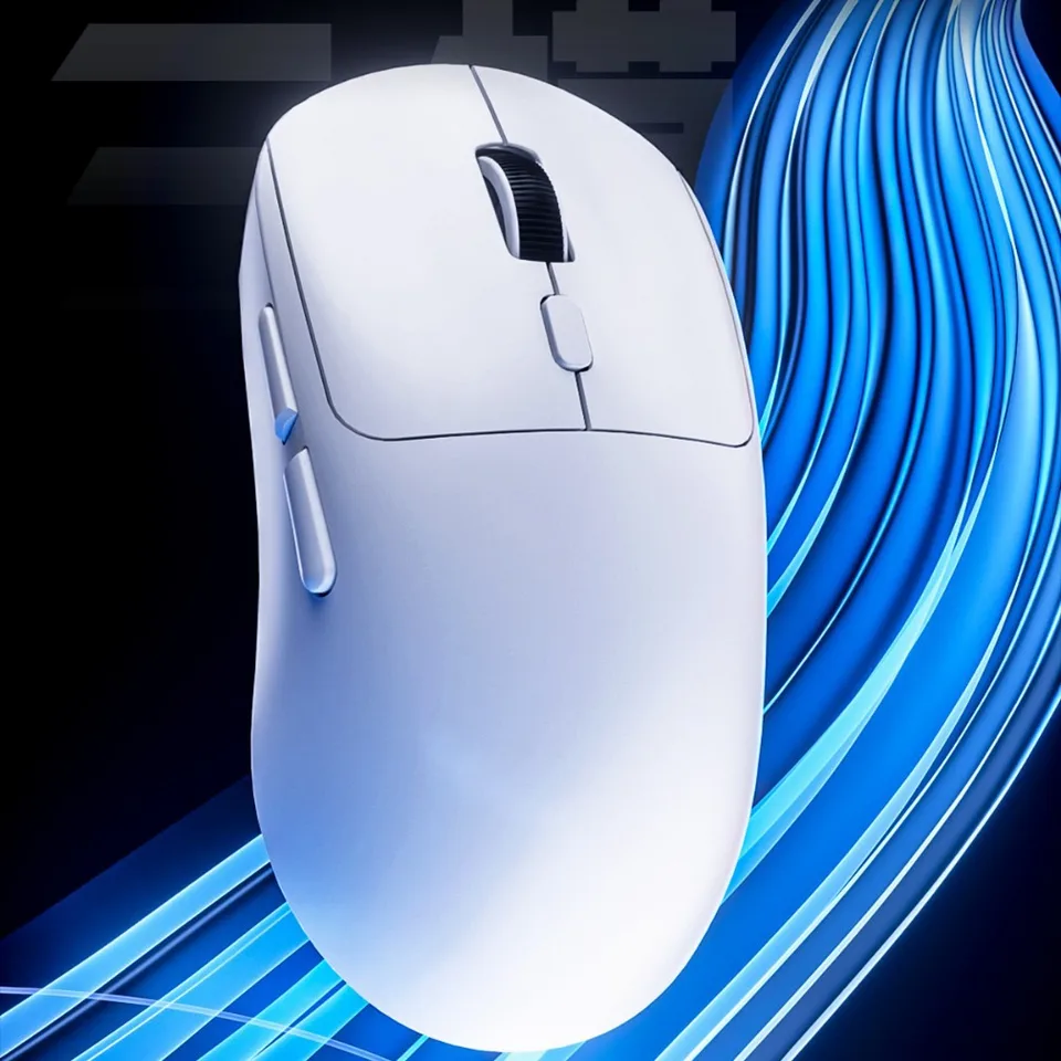 Silent Wireless Mouse | Rechargeable Dual-Mode | Ergonomic for PC & iPad - Thumbnail 3