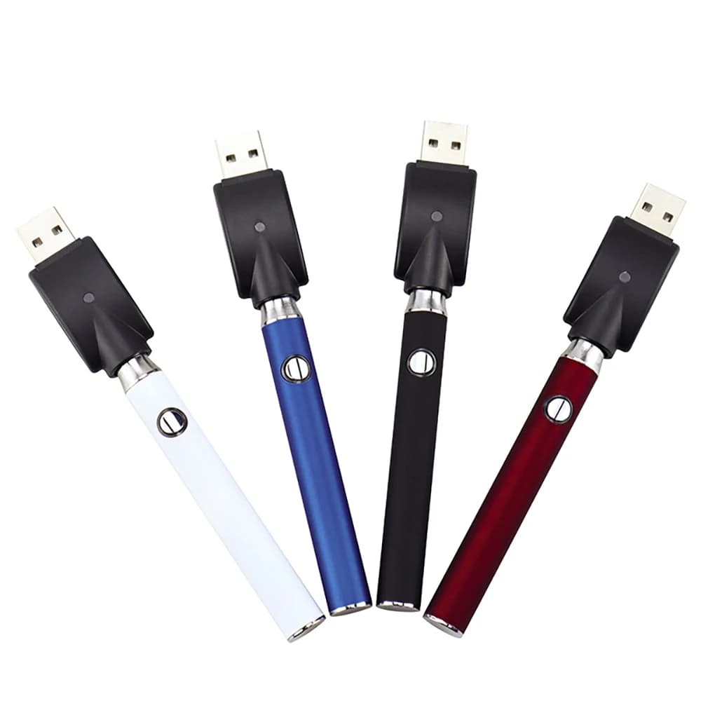 510 Thread Pen Solder Iron Kit with 3 adjustable voltage gears, 350mAh battery, and smart power in a compact welding tool design.