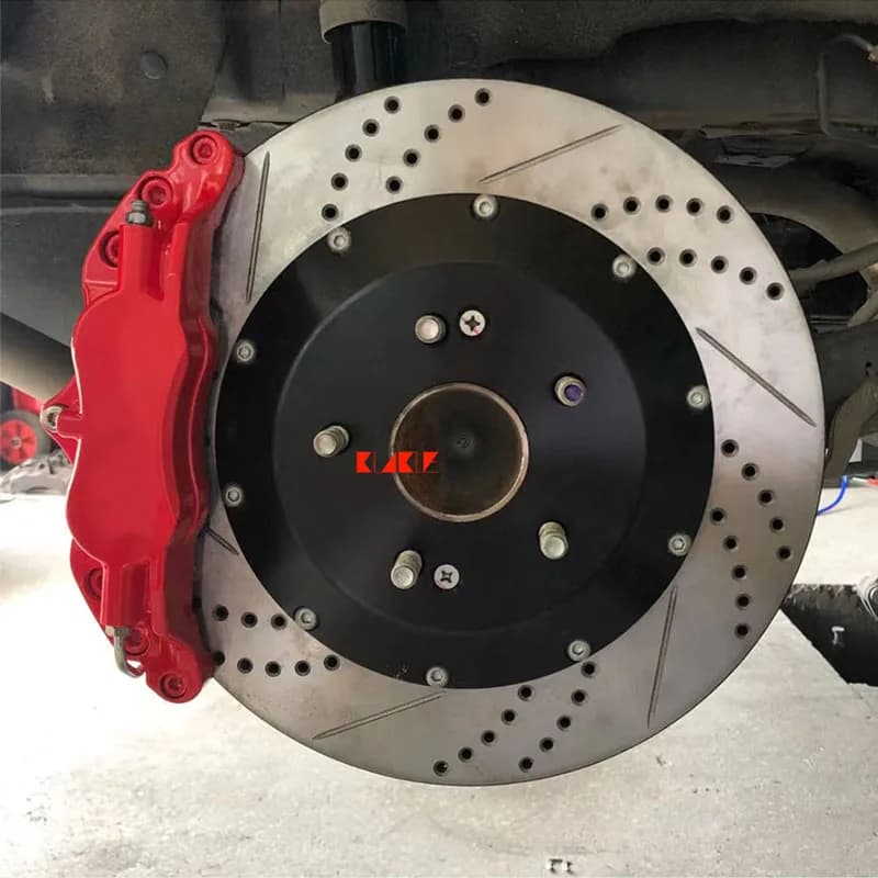 4-Piston Brake Caliper System | 330mm Rotor Disc | For Civic & Golf Models - Thumbnail 4