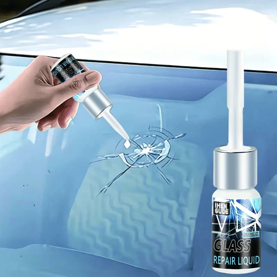 Windshield Repair Kit | Curing Resin Glue | For Glass Cracks & Chips - Thumbnail 3