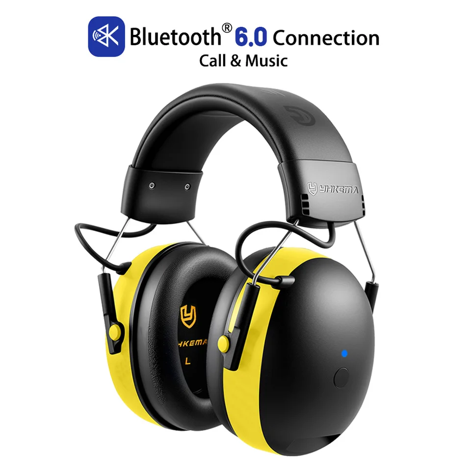 EB20 Bluetooth 6.0 Ear Defenders | Active Noise Cancelling | Workshop, Mowing, Shooting Hearing Protection - Thumbnail 3
