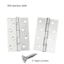 2pcs Falt Hinges