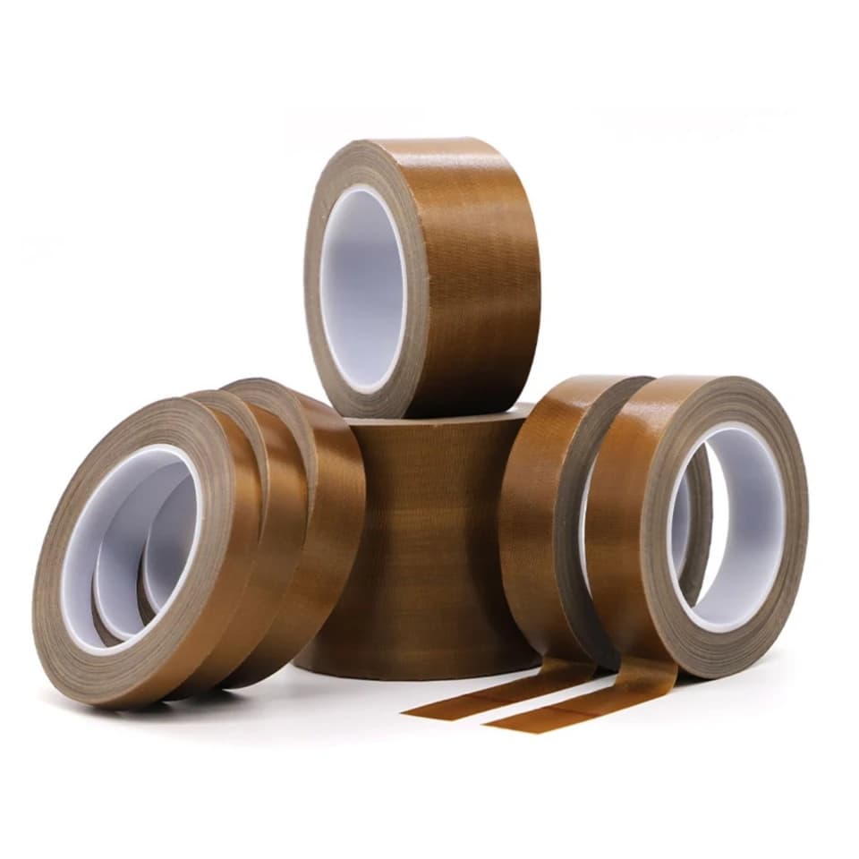 Brown Packing Tape | High Temp PTFE Cloth | Industrial Sealing & Insulation