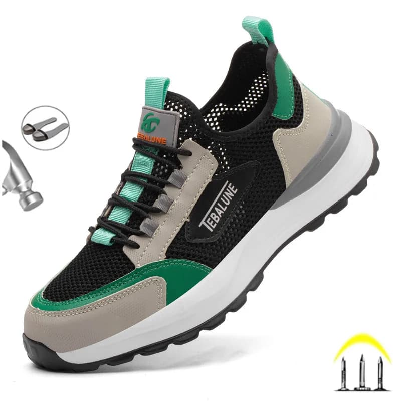 Lightweight Safety Toe Wellington Boots | Breathable Composite Toe | Summer Work Shoes - Thumbnail 2