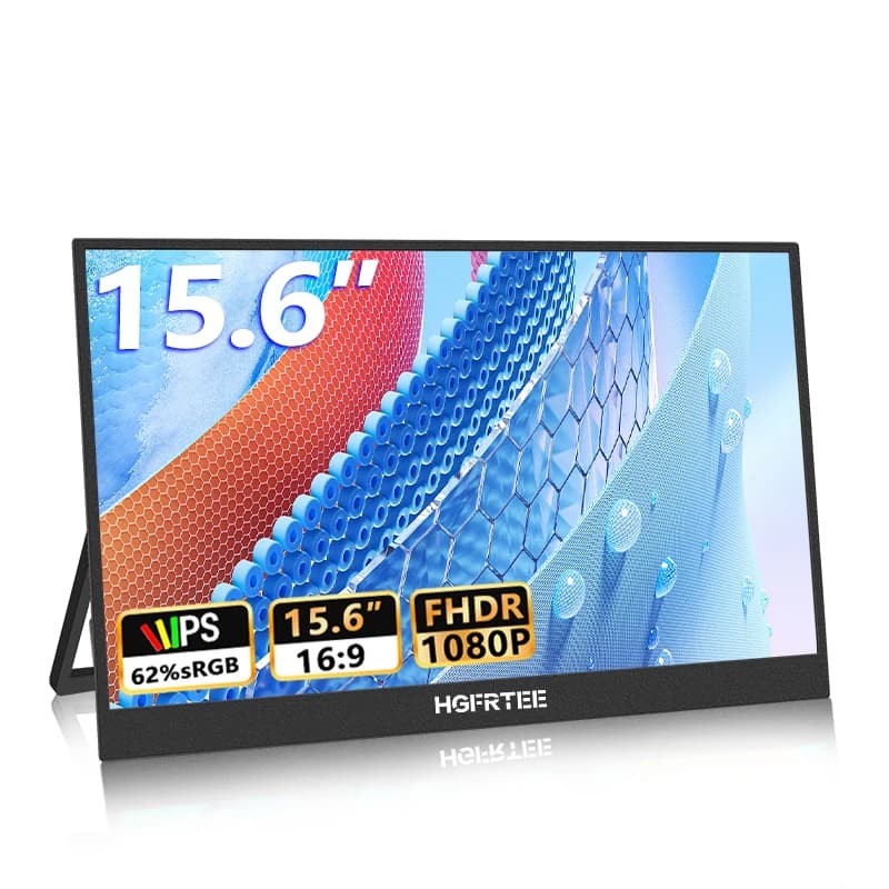 Portable Monitor 15.6" FHD IPS | Laptop & Gaming Extended Display | Type-C HDMI - Thumbnail 2