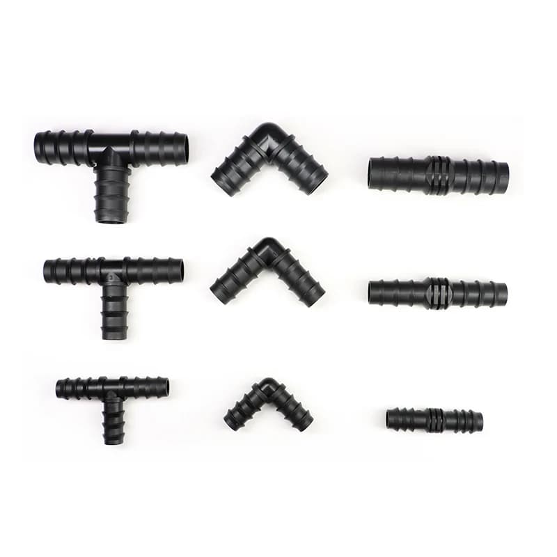 PE Pipe Fittings Kit 16/20/25mm | Straight Flexible Pan Connector | Drip Irrigation & Water Pipe - Thumbnail 4