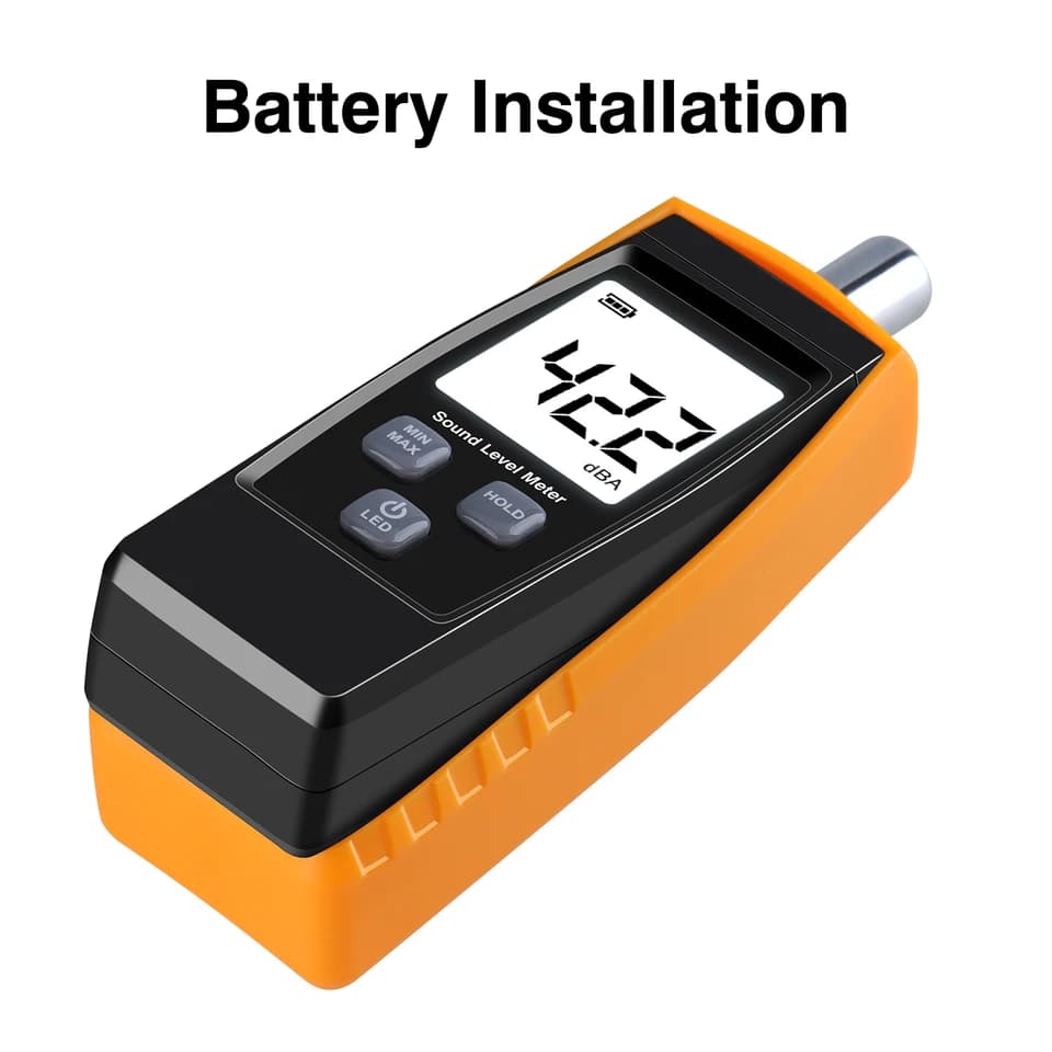 RZ Decibel Meter | 30-130dB Sound Level | Industrial Noise Measurement - Thumbnail 6