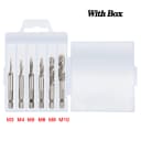 6Pcs Silver Long Set