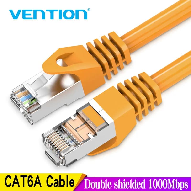Ethernet Cable Cat6a UTP | RJ45 Patch Cord | Router & Modem Compatible - Thumbnail 2