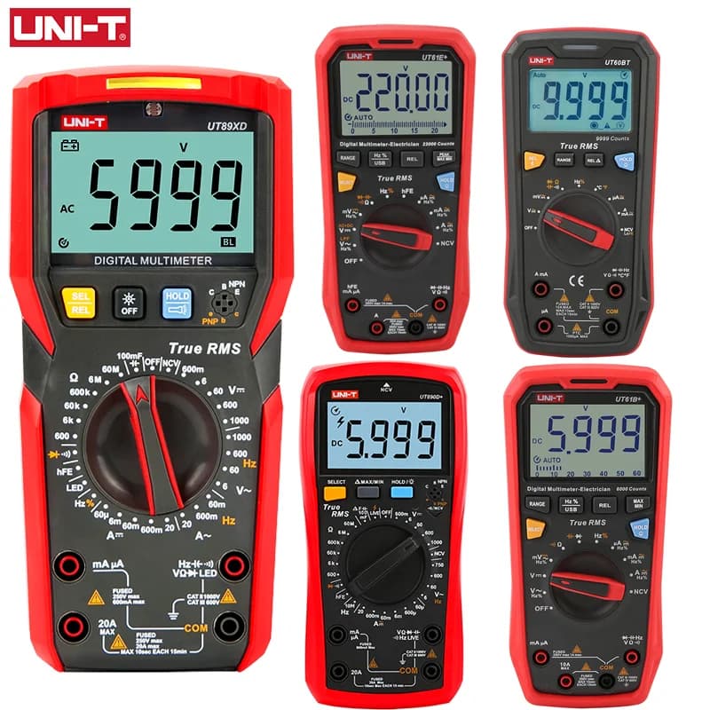UNI-T Multimeter UT890C UT61E+ | Electrical Multi Meter | Industrial Grade - Thumbnail 3