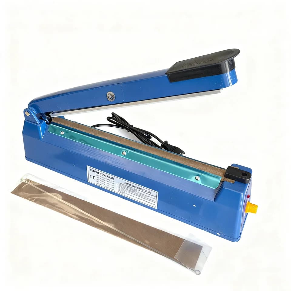 Heat Sealer | 200mm Seal Width | For Plastic Bag Packaging - Thumbnail 3
