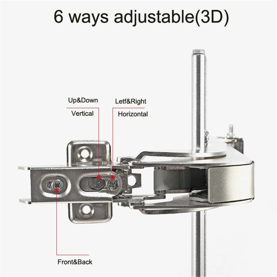 Garment Hanging Rail Hinge System | Lateral Swing Door | Silent Slide Wardrobe Hardware - Thumbnail 4