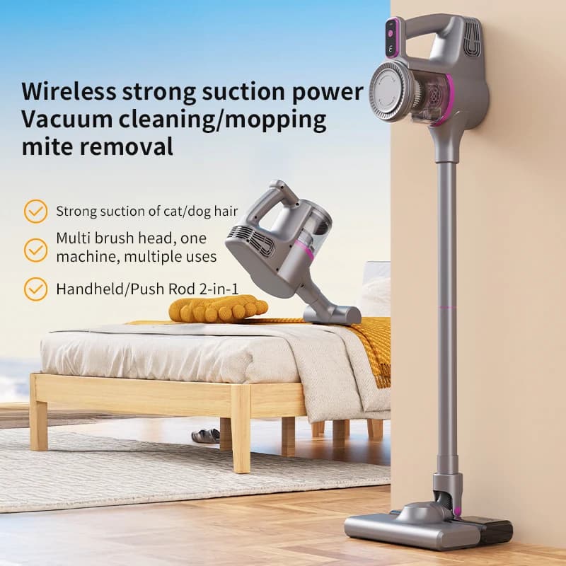 Spot Cleaning Carpet Cleaner 15000Pa Suction | Cordless Handheld 2-in-1 | Pet Hair, Car & Hardwood - Thumbnail 3