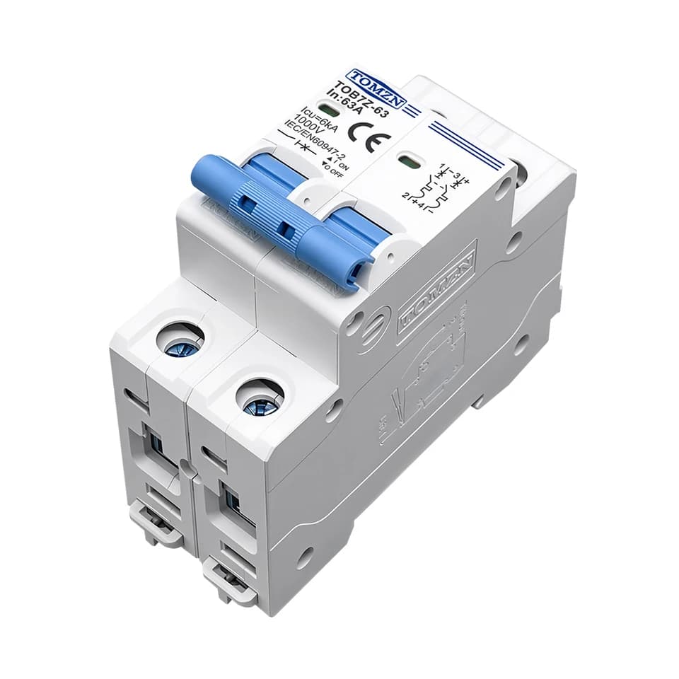 DC Miniature Circuit Breaker | 1000V Solar MCB | PV System Protection - Thumbnail 4