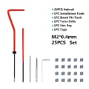 25pcs M2x0.4