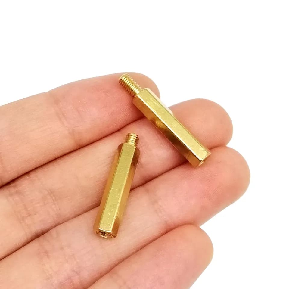 Hex Wheel Spacers | M2-M6 Assortment | For PCB Motherboard Standoffs - Thumbnail 5