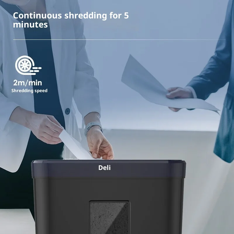 Desktop Paper Shredder | Cross-Cut Security | Small Office & Home Use - Thumbnail 3