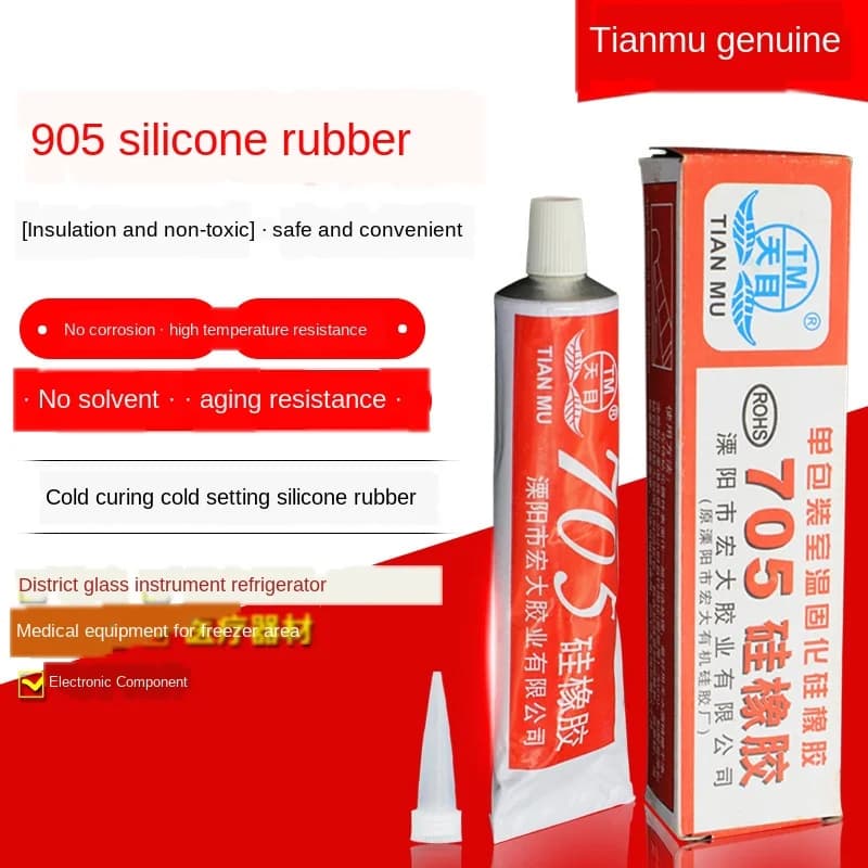 705 High Temp Intumescent Sealant | Clear Silicone Adhesive | Glass & Metal - Thumbnail 4