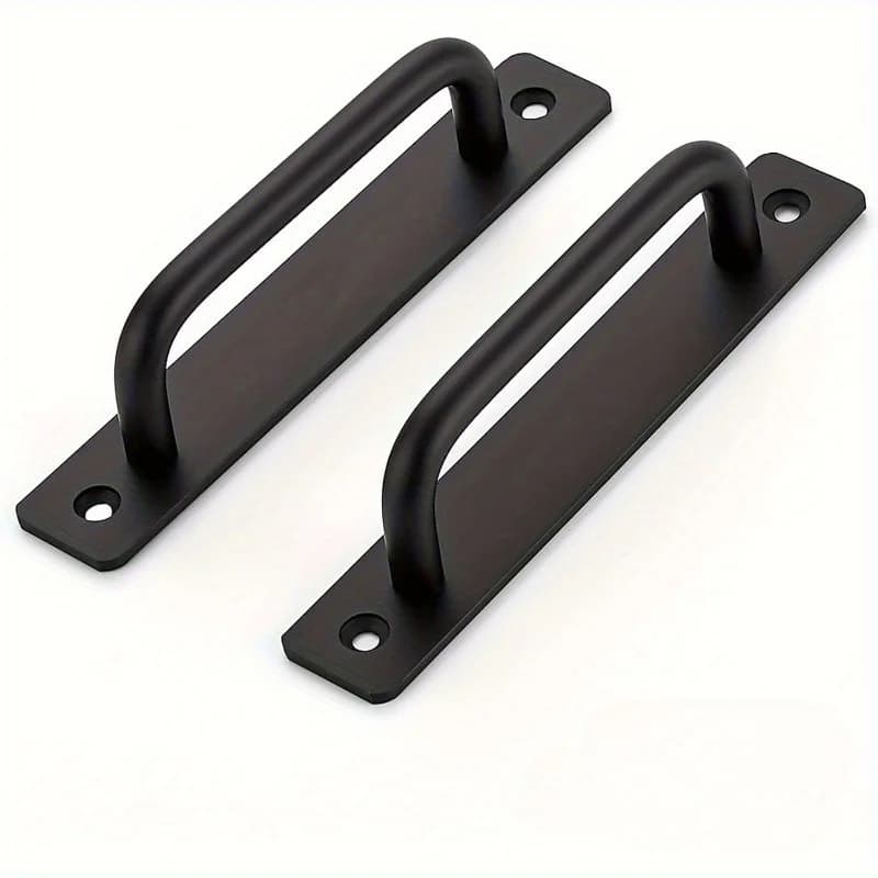 2pcs Barn Door Handles, Sliding Door Handle, Black Cabinet H - Premium Home & Kitchen > Furniture with professional quality and features