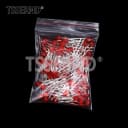 100pcs Red-Red