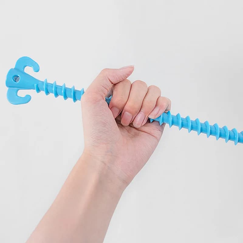 28cm Foundation Ground Screw | Spiral Tent Peg | Heavy Duty Outdoor Camping - Thumbnail 3