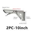 10 Inch-2pcs