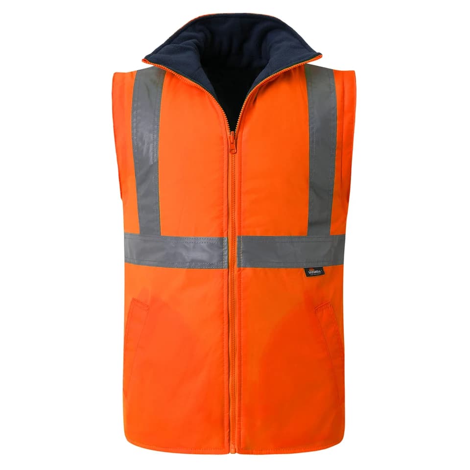 Hi Vis Jacket | 5-in-1 Waterproof Parka | Workwear Safety Coat - Thumbnail 4