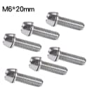 6pcs M6X20