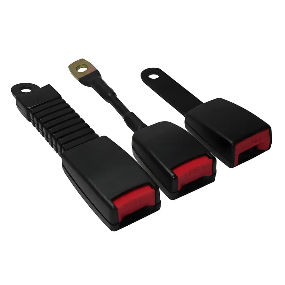 Seat Belt Extender | Metal Buckle Tongue Adapter | Automotive Fasteners - Thumbnail 3
