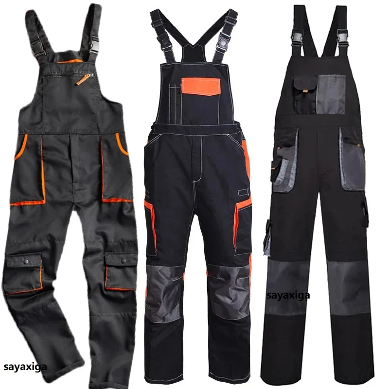 Walter White Hazmat Suit Style Dungarees | Plus Size Industrial Overalls | Protective Workwear - Thumbnail 2