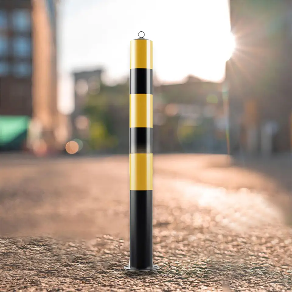Bollard for Parking | 75cm H Protection | Sturdy Barrier - Thumbnail 4