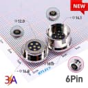 OD12.0mm 6 Pin