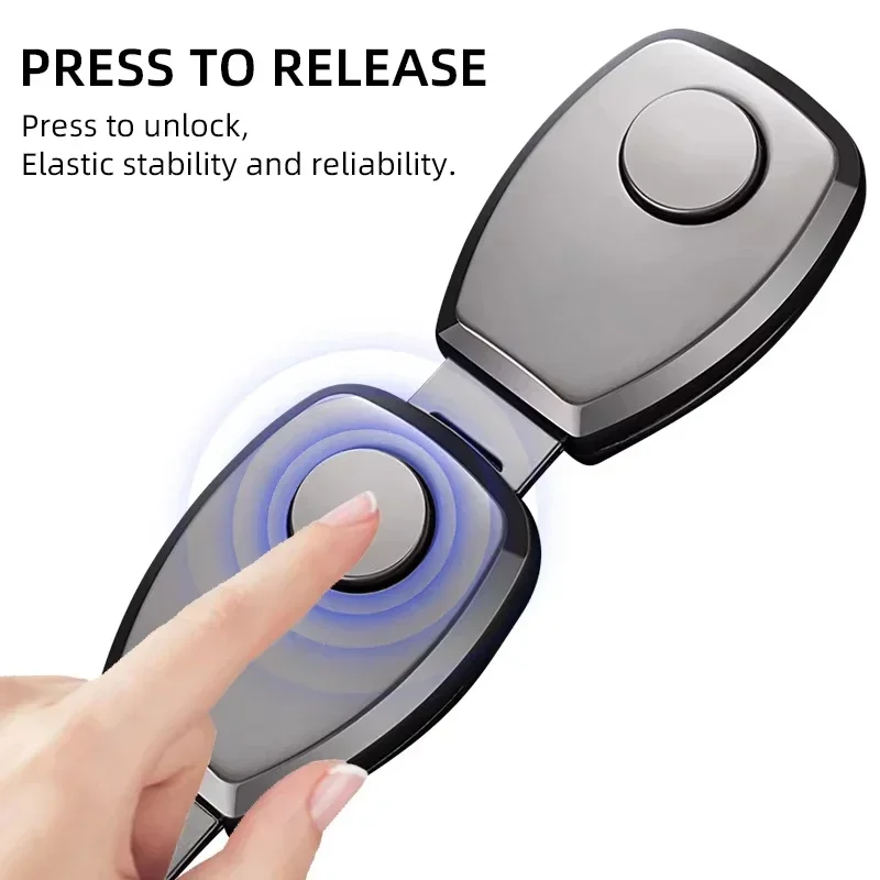 Belt Extender Plug | Safety Seatbelt Lock Buckle | Auto Interior Clip - Thumbnail 3