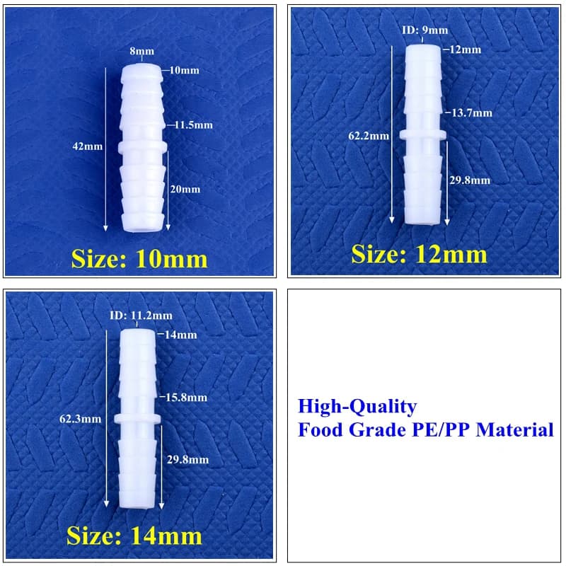 Flexible Tap Hose Connector | 4-14mm Food Grade | Aquarium Pumps - Thumbnail 6
