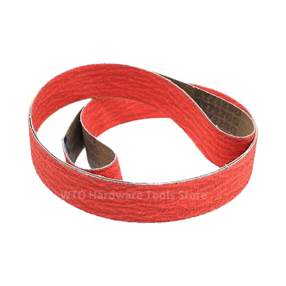 Ceramic Sanding Belts | 2100x50mm | Metal Polishing 24-80 Grit - Thumbnail 3