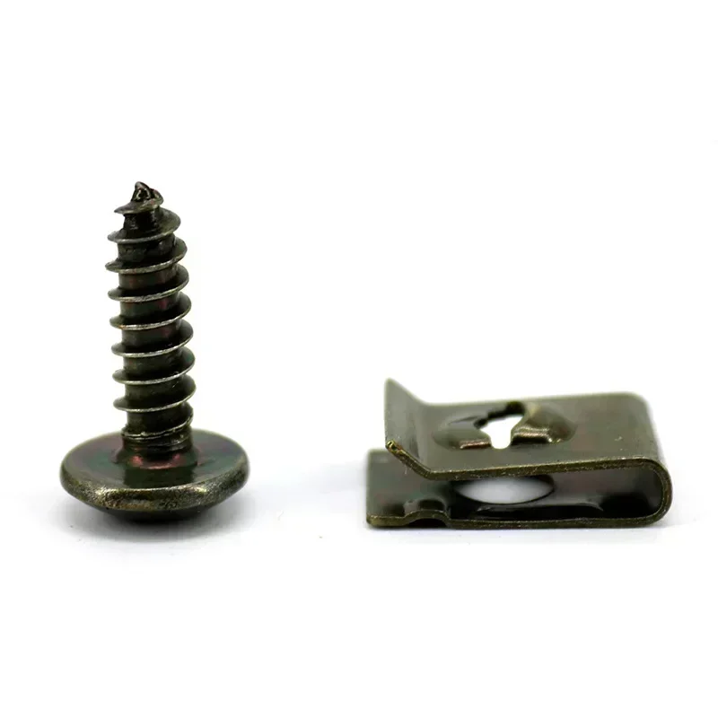 U-Type Self Tapping Screws & Clips Kit | Car Fender & Bumper Fasteners | Industrial Supply - Thumbnail 4