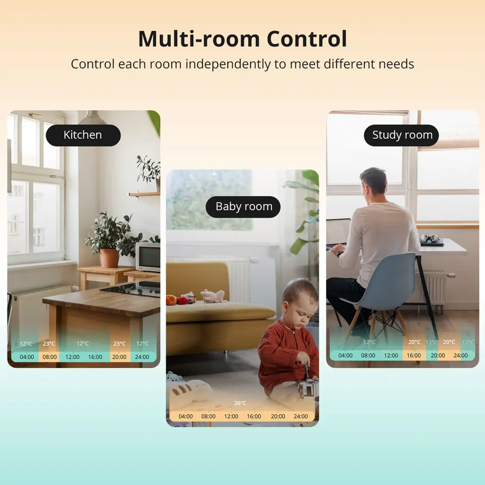 SONOFF TRVZB thermostatic radiator control valve | Smart Zigbee TRV | Alexa ZHA 2mqtt compatible - Thumbnail 7