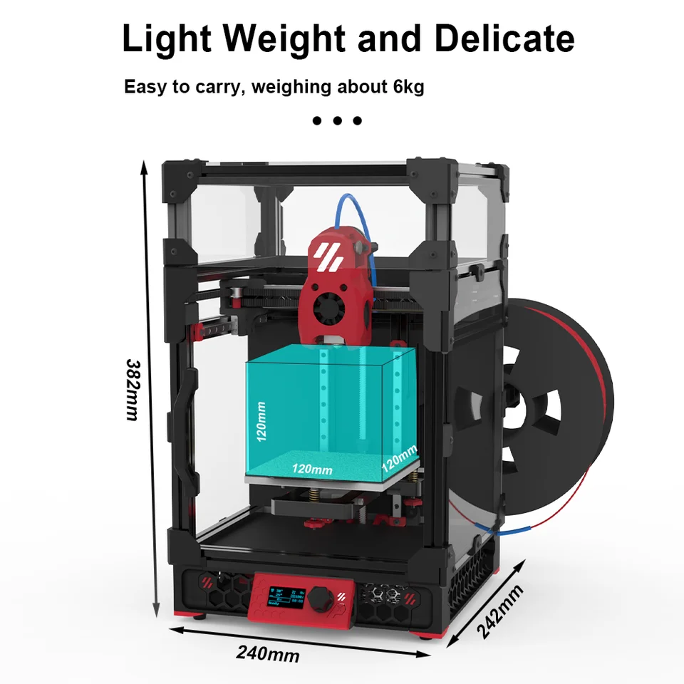 Voron 0.2 R1 V1.1 Pro 3D Printer Kit | M36 Motherboard | High-Flow Hotend - Thumbnail 5