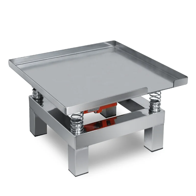 35*35CM Concrete Vibrating Table Vibration Test Bench Test Block Vibration Platform Stainless Steel Mini Vibration Table 3000rpm - Image 1