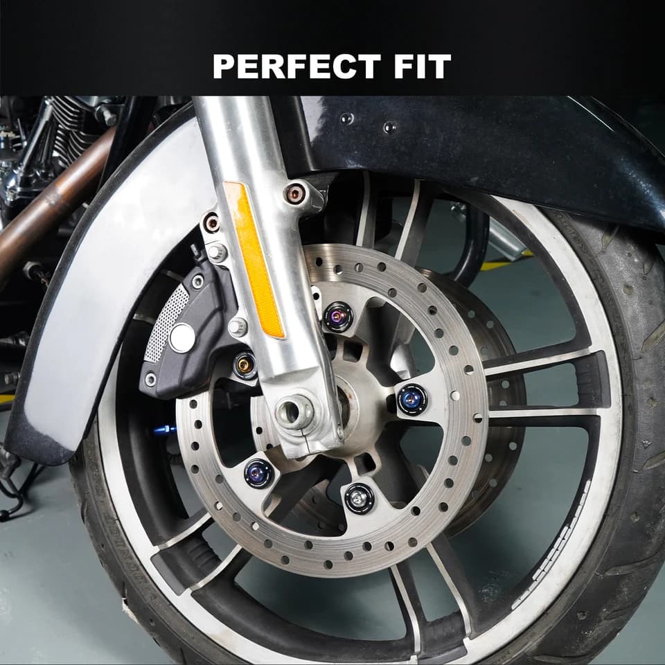Brake Rotors Bolt Kit | For Harley Street & Road Glide | NICECNC - Thumbnail 6