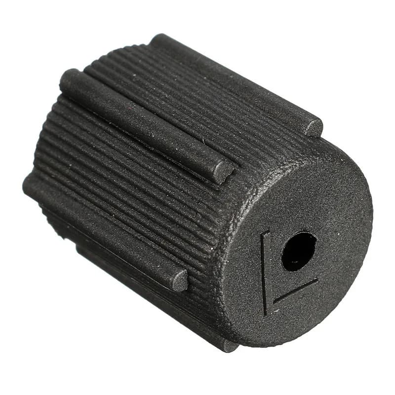 A 20-piece set of R134a 13mm and 16mm AC system charging port caps, useful for any car AC recharge kit.