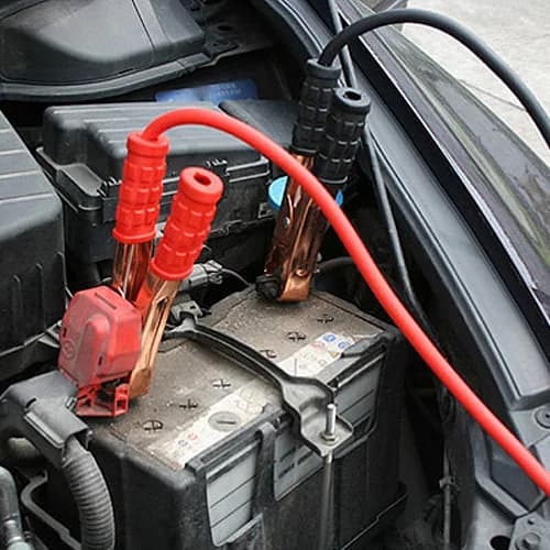 Cables for Car | Heavy-Duty 4-Gauge | For Dead or Weak Batteries - Thumbnail 2