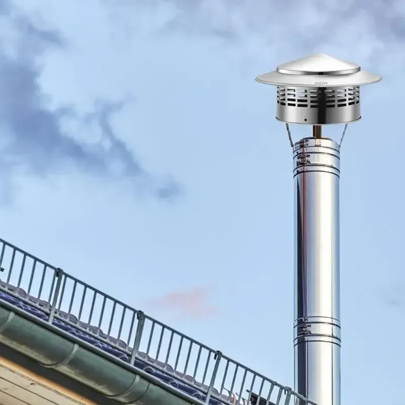 Stainless Steel Soffit Vent | Wall Air Outlet & Exhaust Hood | For Ducts & Chimneys - Thumbnail 4