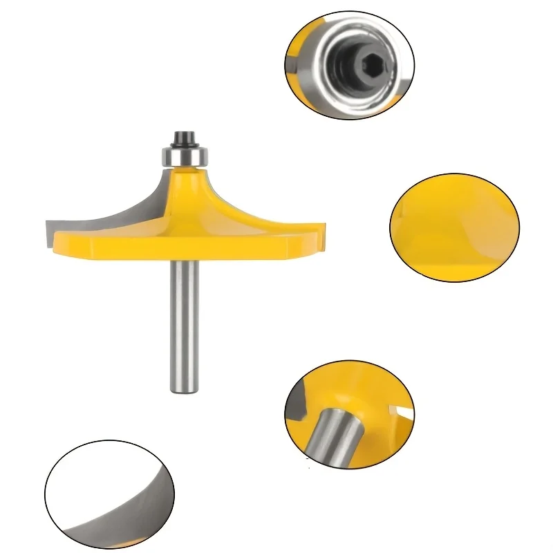 & Cabinet router bits | 8mm Shank | For Wood Profiling & Edging - Thumbnail 4