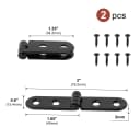 Black 2pcs