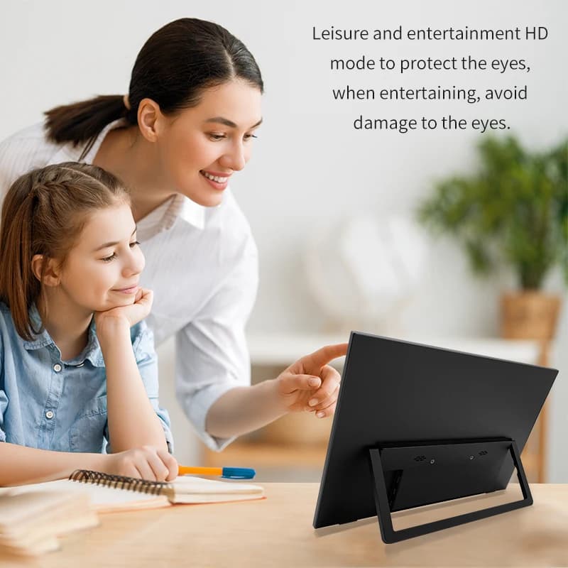 Portable Monitor 15.6" FHD IPS | Laptop & Gaming Extended Display | Type-C HDMI - Thumbnail 6