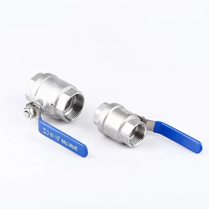 Stainless Steel Gate Valve | BSPT Full Port | 1/4" to 2" Female Thread - Thumbnail 2