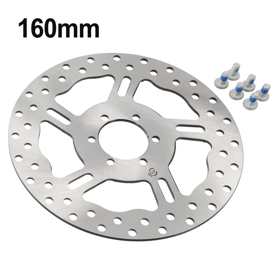 3mm Thickened Electric Bike Brake Rotors | 6-Hole Design | 160mm 170mm Steel - Thumbnail 4